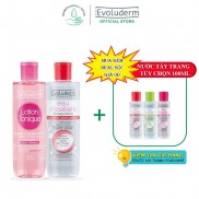 [Deal 0đ] Bộ nước hoa hồng Evoluderm 250ml và Tẩy trang Evoluderm 250ml cho da khô và nhạy cảm